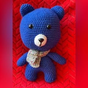 Handmade crochet bear